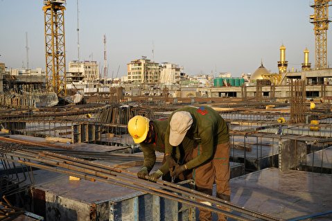 کارگاه‌های عمرانی در عتبات بازگشایی شد+تصاویر